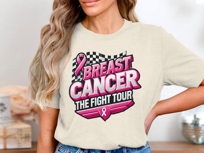Breast Cancer The Fight Tour Women's T Shirt Product