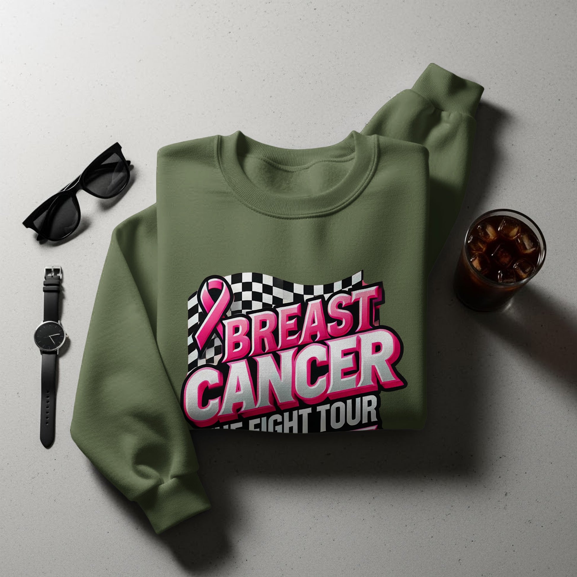 Breast Cancer Fight Tour sweatshirt product type