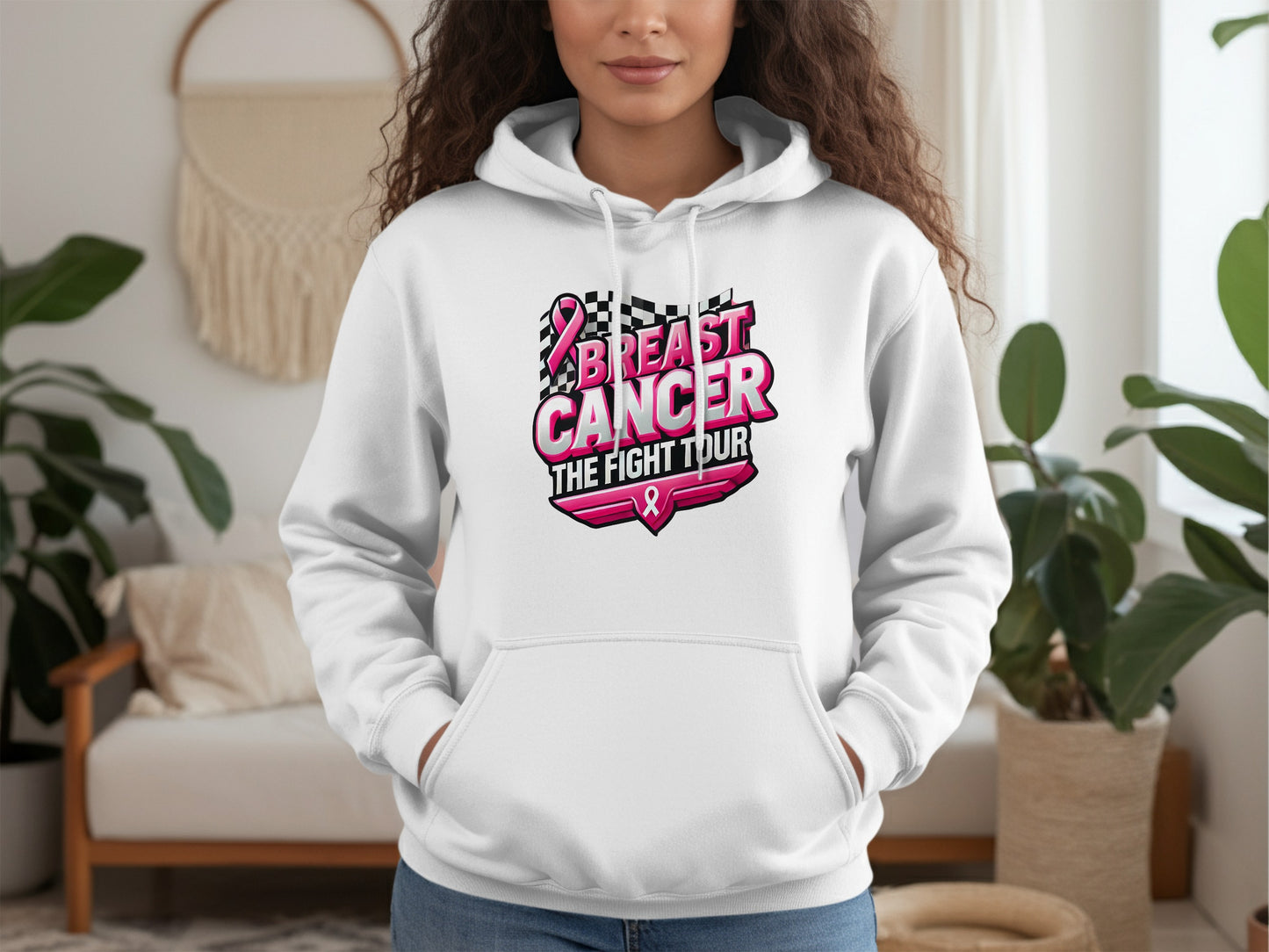 Breast Cancer The Fight Tour Graphic Hoodie product