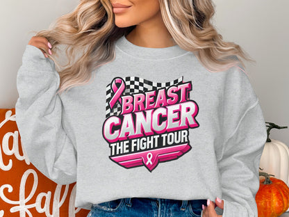 Breast Cancer The Fight Tour Sweatshirt product type