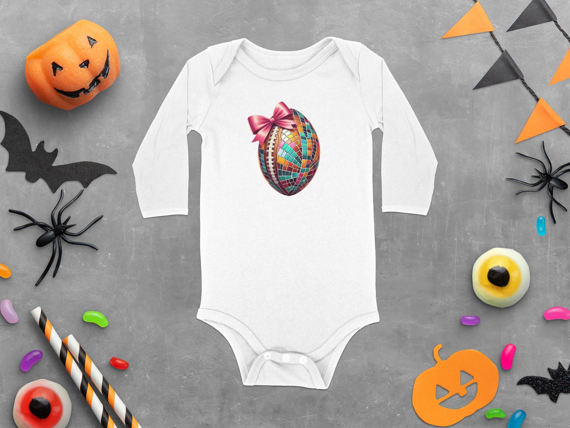 Colorful Abstract Easter Egg Design Onesie product