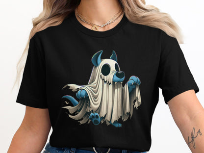 Cute Dog Ghost Halloween Themed T-Shirt product
