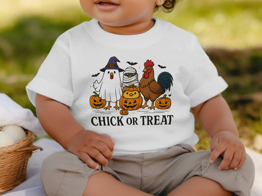 Chick or Treat Halloween Themed T-Shirt product