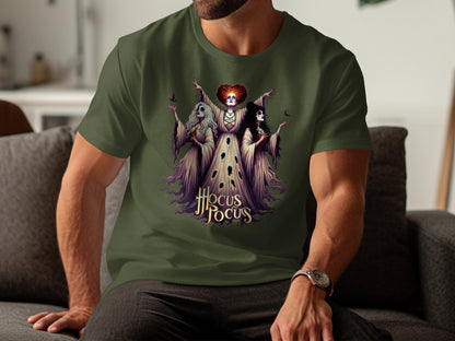 Hocus Jocus Gothic Clown Art T-shirt product