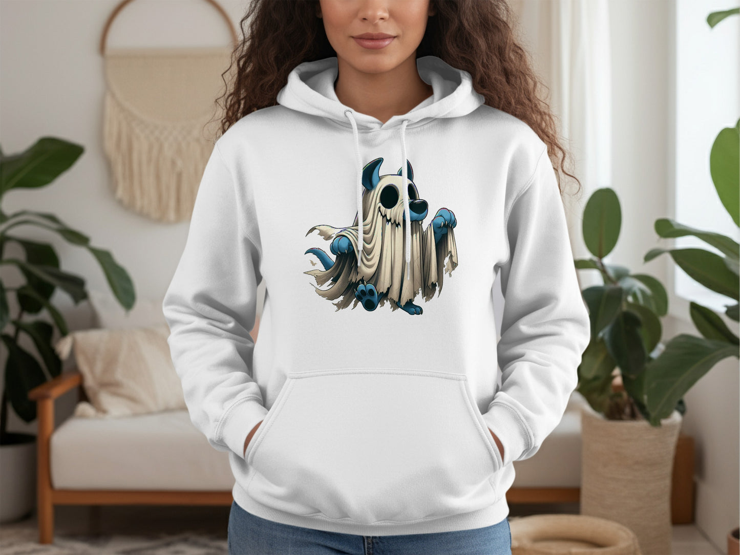 Charming Ghost Design in Cozy Hoodie product