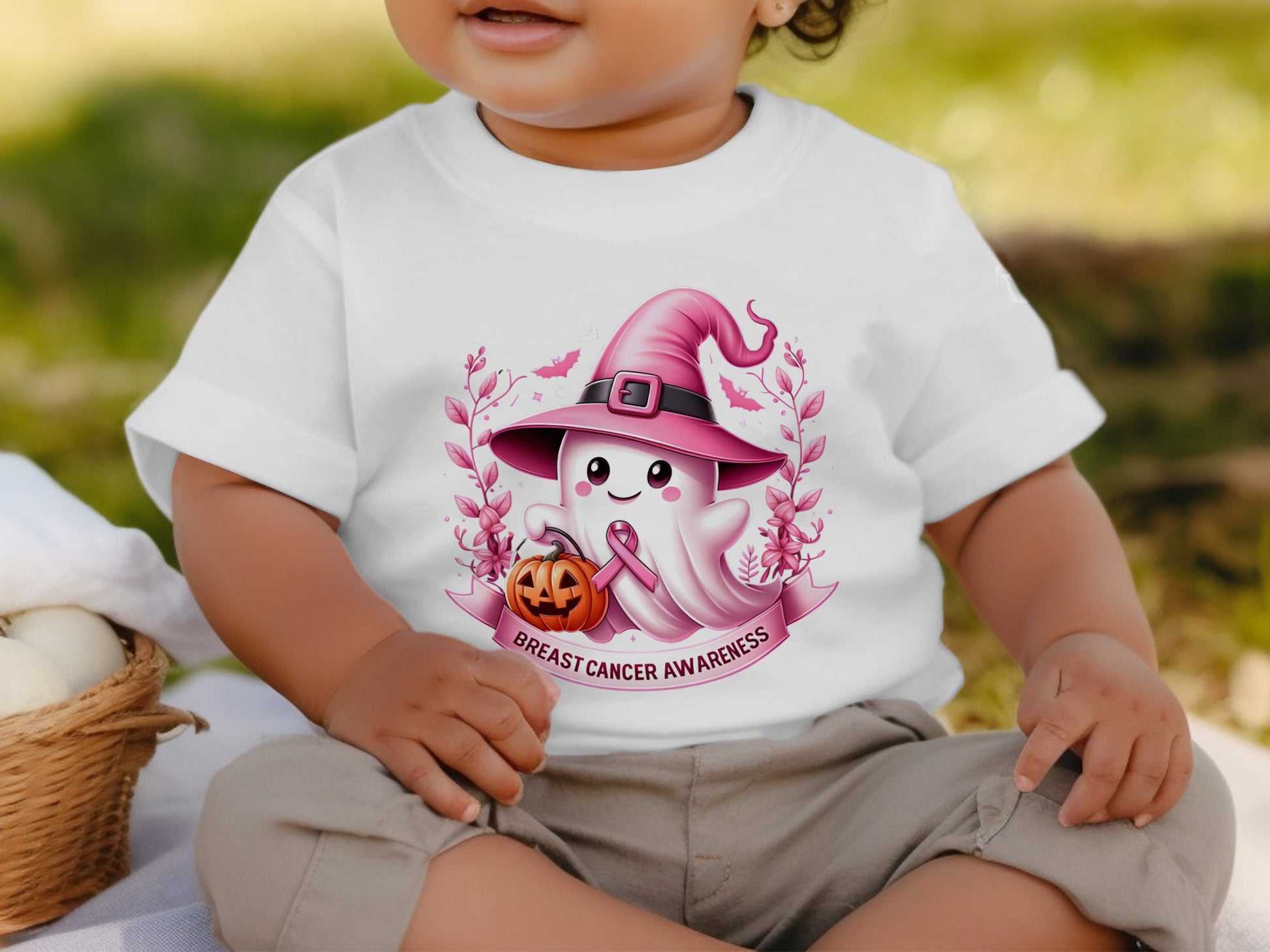Breast Cancer Awareness Halloween Baby Product