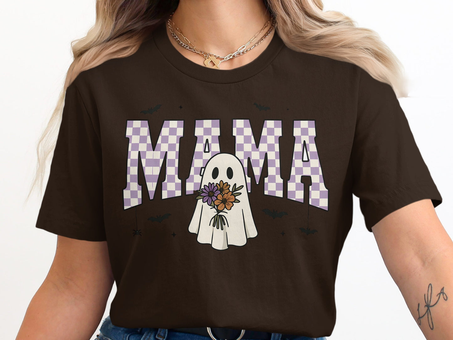 Cute Mama Ghost Graphic Tee for Halloween product