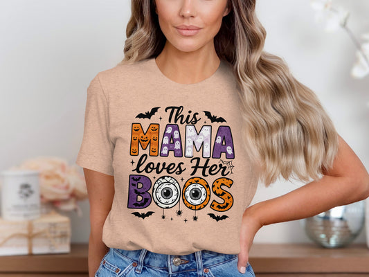 This Mama Loves Her Boos T-Shirt product type