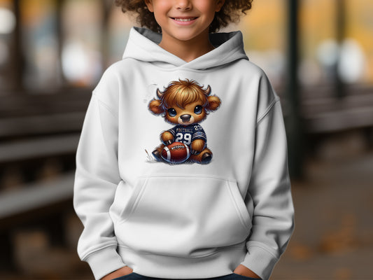 Adorable Football Teddy Bear Hoodie Product
