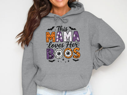 This Mama Loves Her Boos Halloween Hoodie product