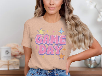 Game Day Graphic Casual T-shirt product type