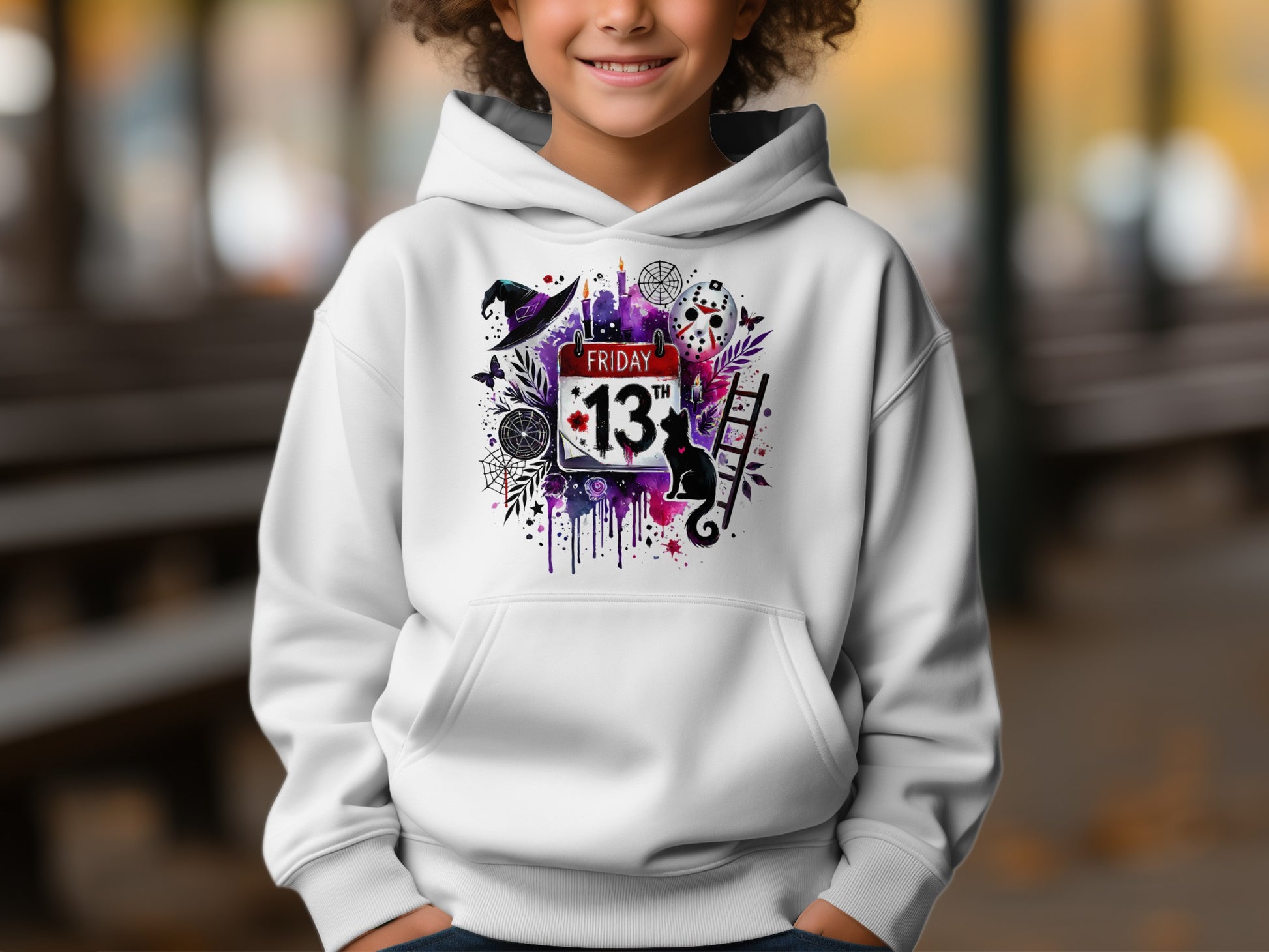 Friday the 13th Graphic Kids Hoodie product type