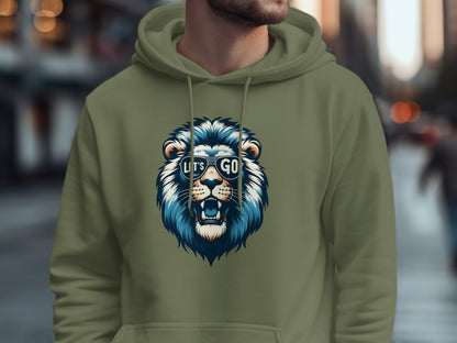 Fierce Lion Let's Go Print Hoodie product type