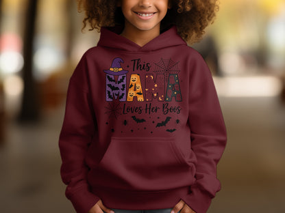 This Mama Loves Her Boos Halloween Hoodie product